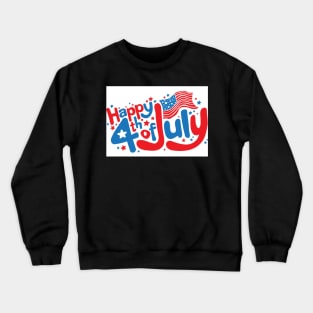 4th of July - 4 Crewneck Sweatshirt